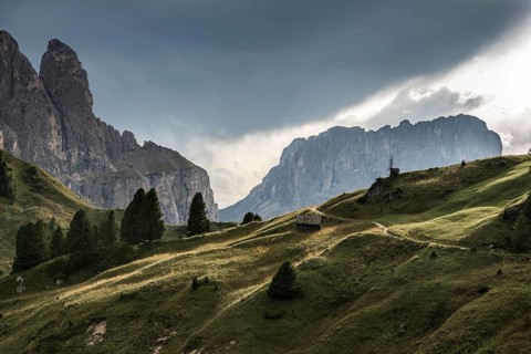 Val Gardena Pass