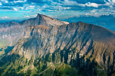High Ifen with Hahlekopf at front and Pellingerkopfle