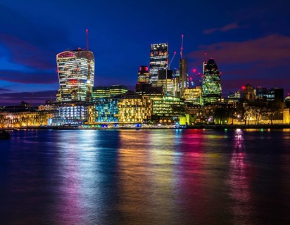 Skyline of the City of London