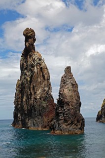Volcanic rock formations