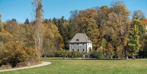 Goethe's garden house in the Park an der Ilm
