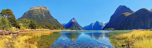 Panorama of Milford Sound