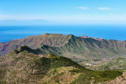 Teno mountains with El Palmar