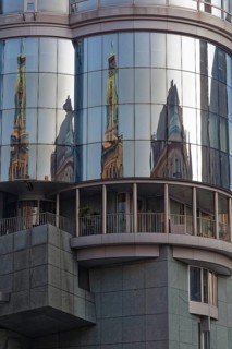 Reflections in the Haas House