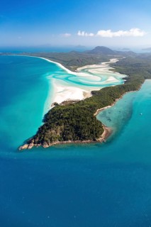 Whitehaven Beach and Hill Inlet river meanders