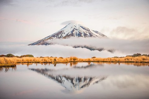 Reflection in Pouakai Tarn