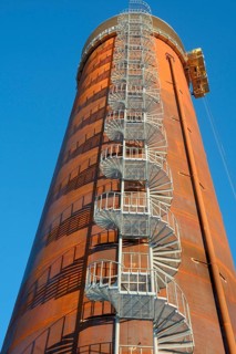 63 meters high accumulator tank for fresh water