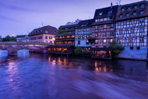 ILL canal at twilight