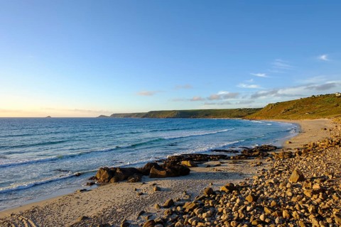 Beach of Sennen Cove
