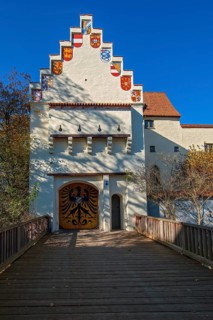 Entrance to Grunwald Palace