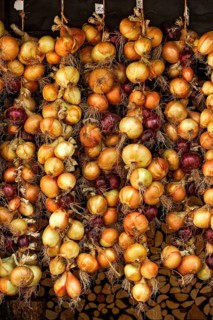 Red and white onions