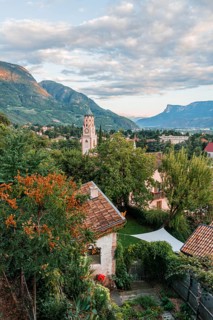 View over gardens