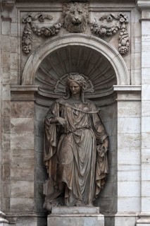 Marble statue