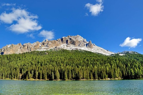 View over Lake Misurina