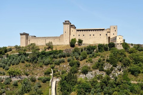 The Rocca Albornoziana fortress