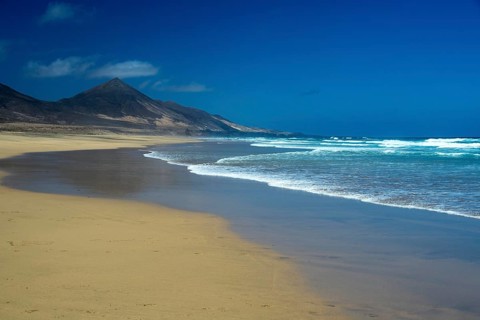 Sandy beach