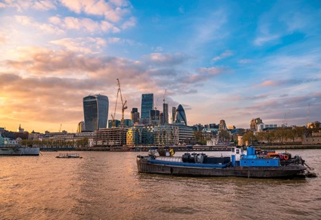 Skyline of the City of London