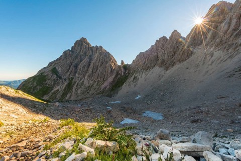 Ascent to Fuchskarspitze