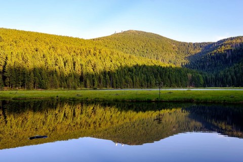 Lesser Arbersee and Grosser Arber