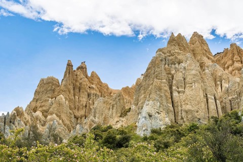 Clay Cliffs near Omarama