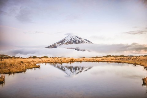 Reflection in Pouakai Tarn
