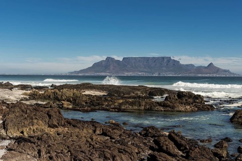 Table Mountain with Cape Town