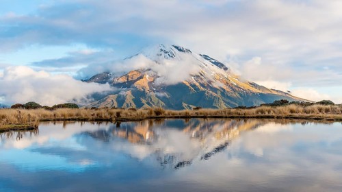 Reflection in Pouakai Tarn