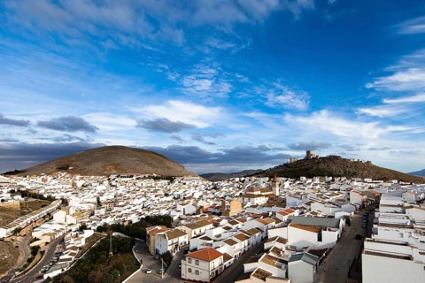 Historic centre of Teba with Castillo de la Estrella