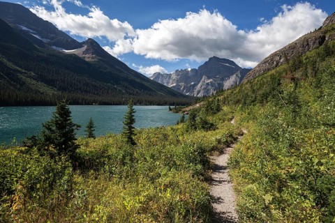 Footpath along Lake Josephine