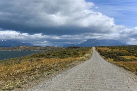 Corrugated iron road of Carretera Austral