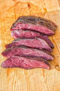 Minke whale meat