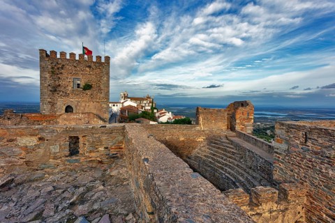 Castelo de Monsaraz with village