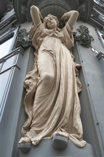 Nouveau caryatid