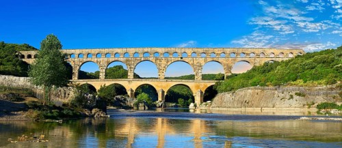 Roman aqueduct of the Pont du Gard