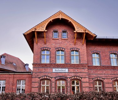 Train station building