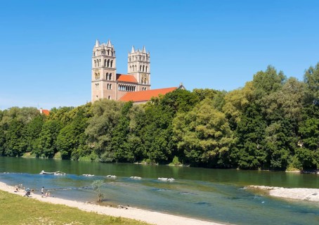 Isar river