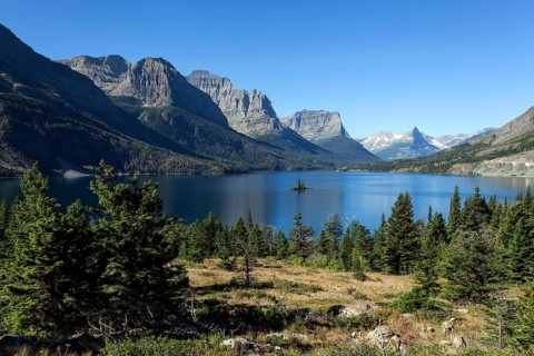 Saint Mary Lake with Wild Goose Island