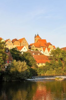 Cityscape of Besigheim an der Enz with Schochenturm