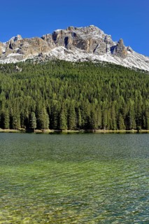 View over Lake Misurina