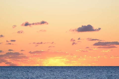 Evening mood shortly after sunset