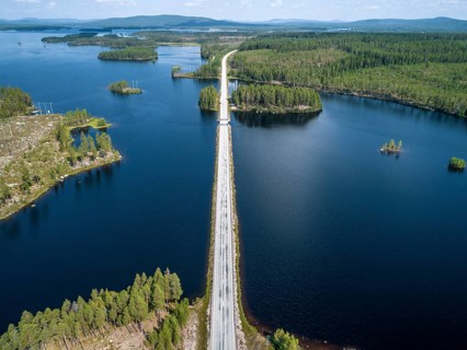 Drone shot