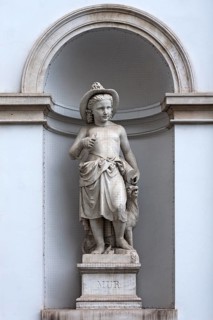 Marble statue