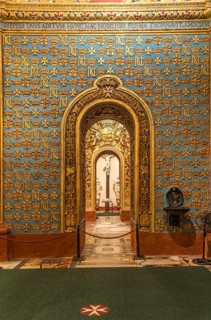Interior of the Roman Catholic St. John's Co-Cathedral