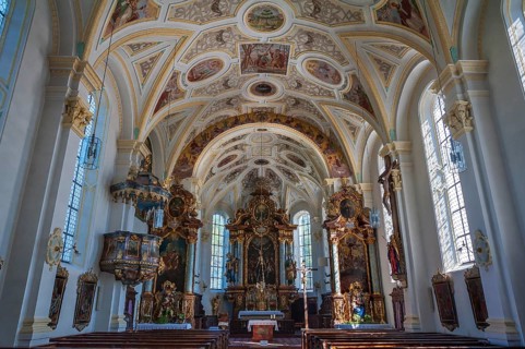 Interior of Parish Church of St. Andrew