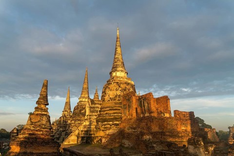 Three Chedis of Wat Phra Si Sanphet