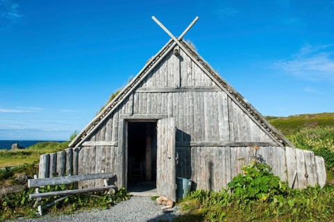 Traditional viking building