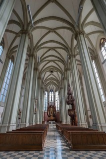 Church nave and chancel