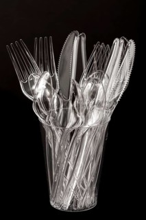 Plastic cutlery