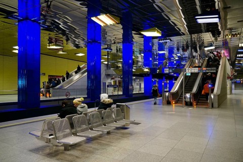 Metro station Munchner Freiheit