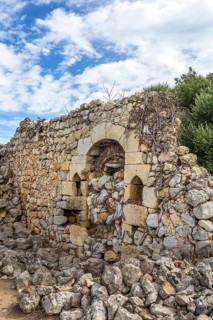 Old wall remains